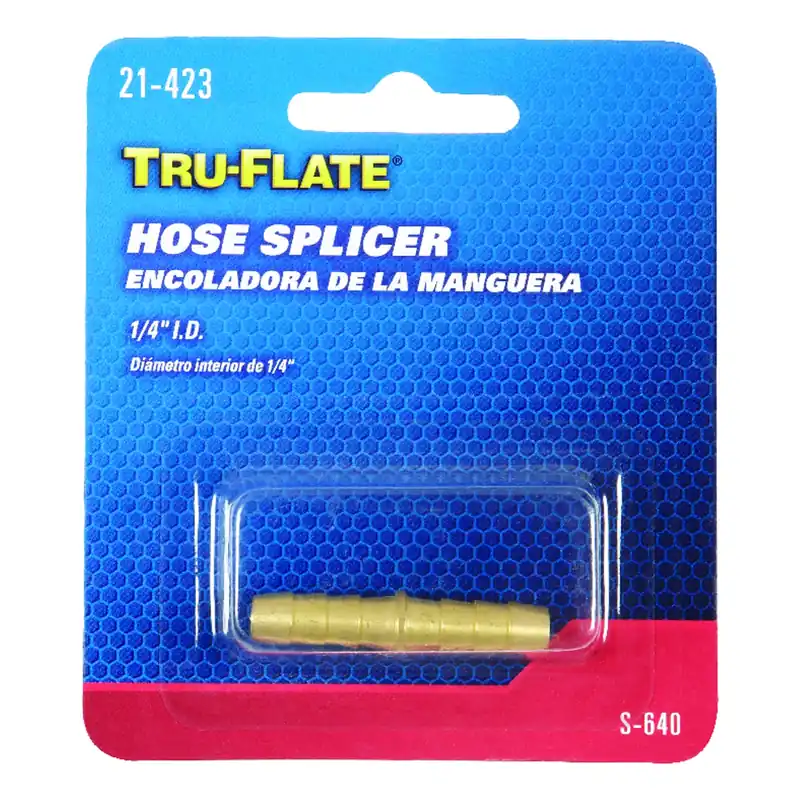 1/4 In. Brass Hose Splicer - Model 21-423