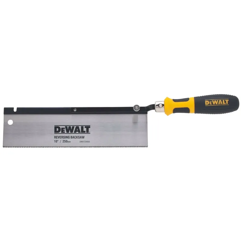 10 In. High Carbon Steel Flush Cut Reversing Back Saw 13 Tpi 1 Pc