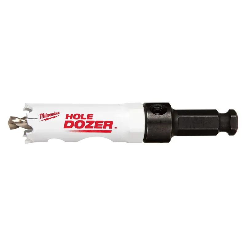 Hole Dozer 3/4 In. Bi-metal 2.7 In. L X 3/8 In. D Hole Saw With Arbor And Pilot Bit Arbor