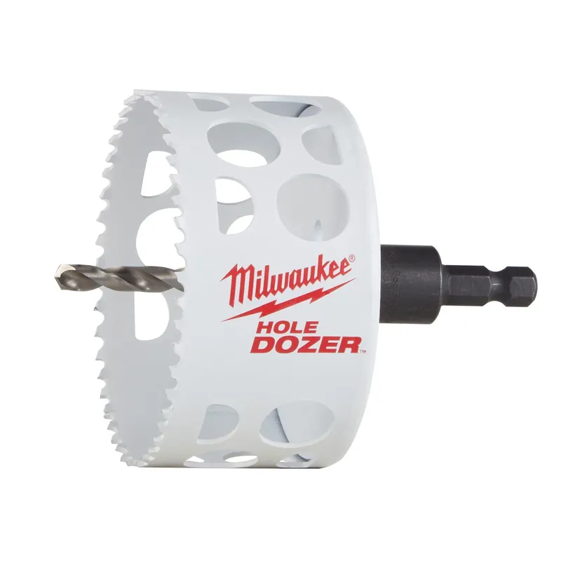 Hole Dozer 2-1/2 In. Bi-metal 3.5 In. L X 3/8 In. D Hole Saw With Arbor And Pilot Bit Arbo
