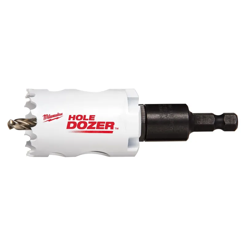 Hole Dozer 1-3/8 In. Bi-metal 3.5 In. L X 3/8 In. D Hole Saw With Arbor And Pilot Bit Arbo