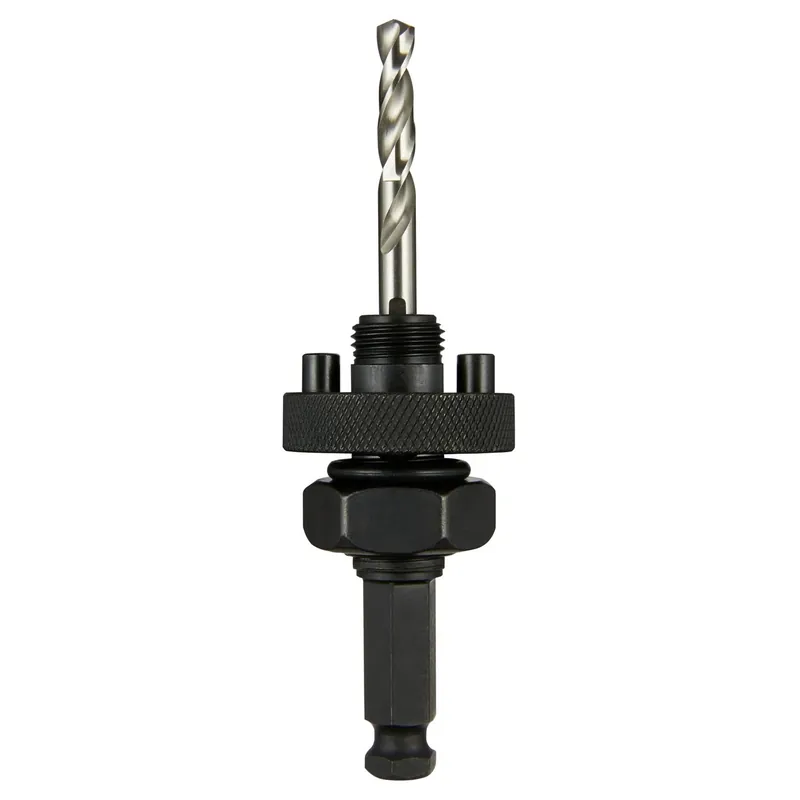 Hardened Steel 7/16 In. D Hole Saw Arbor Arbor Included