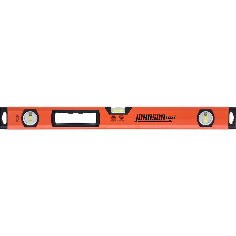24 In. Aluminum Box Level With 3 Vials - Durable And Accurate