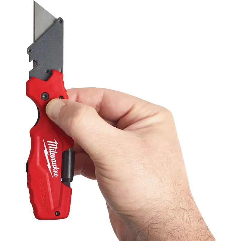 Fastback 6-in-1 Folding Utility Knife With Tool-free Blade Change