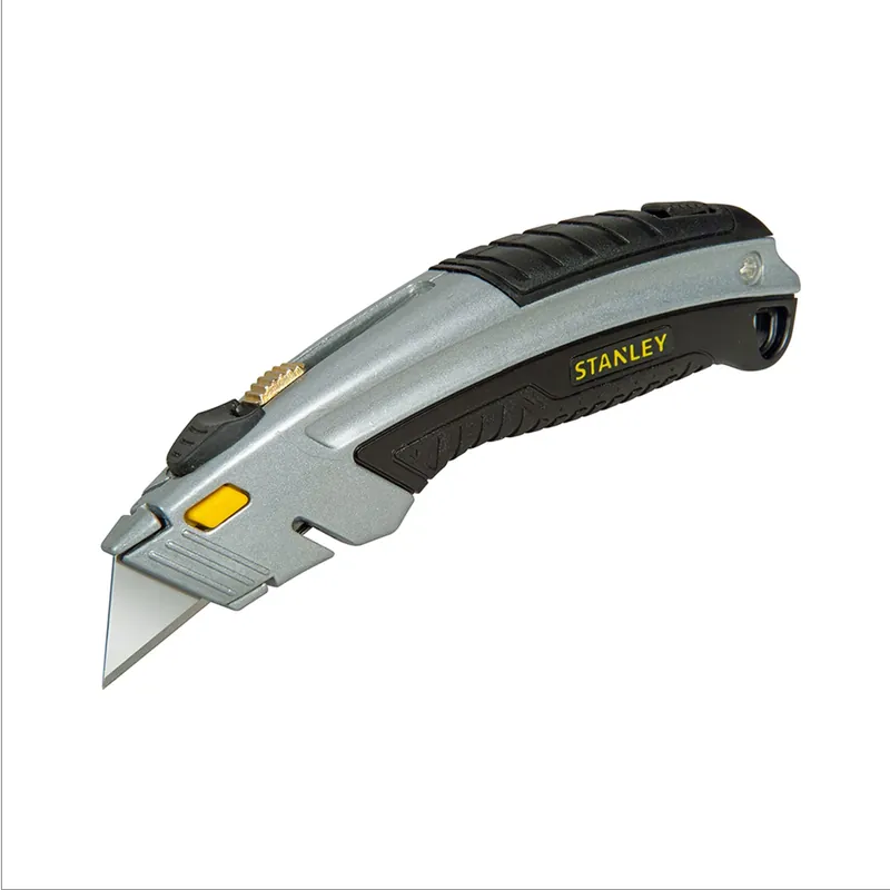 Instantchange 6-5/8 In. Retractable Utility Knife Black/gray 1 Pk