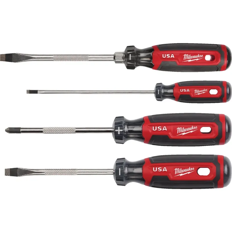 4-piece Cushion Grip Screwdriver Set (usa) - Model Mt200-4