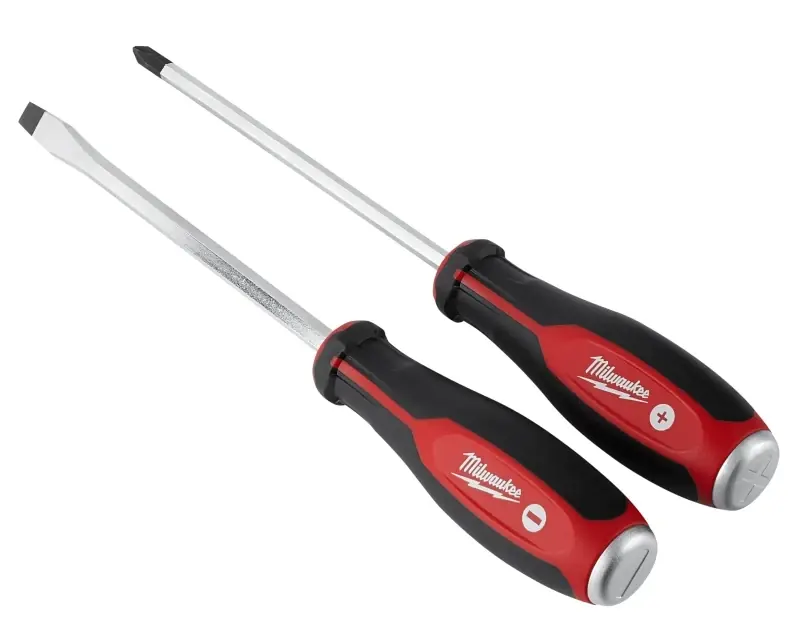 2-pc. Demolition Screwdriver With Steel Cap