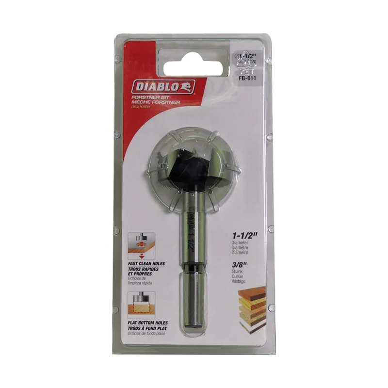 Forstner Bit, High-speed Steel, 1-1/2-in.