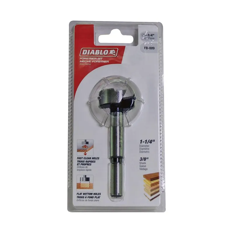 Forstner Bit, High-speed Steel, 1-1/4-in.
