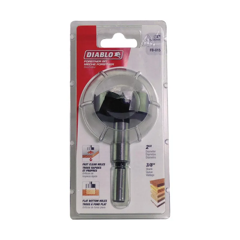 Forstner Bit, High-speed Steel, 2-in.