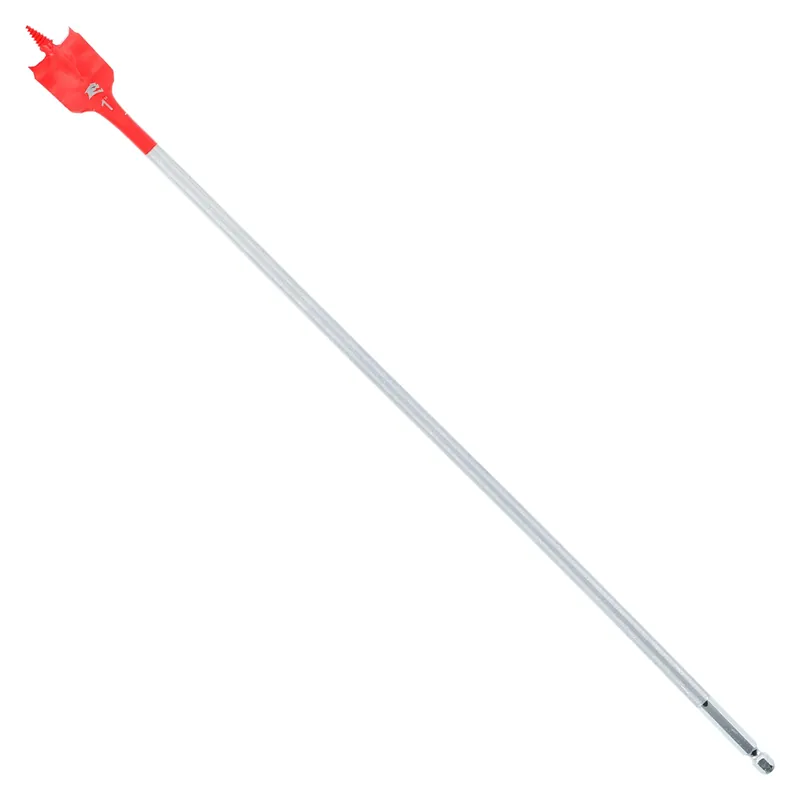 1 In. X 16 In. L High Speed Steel Clean Wood Spade Bit Hex Shank 1 Pk