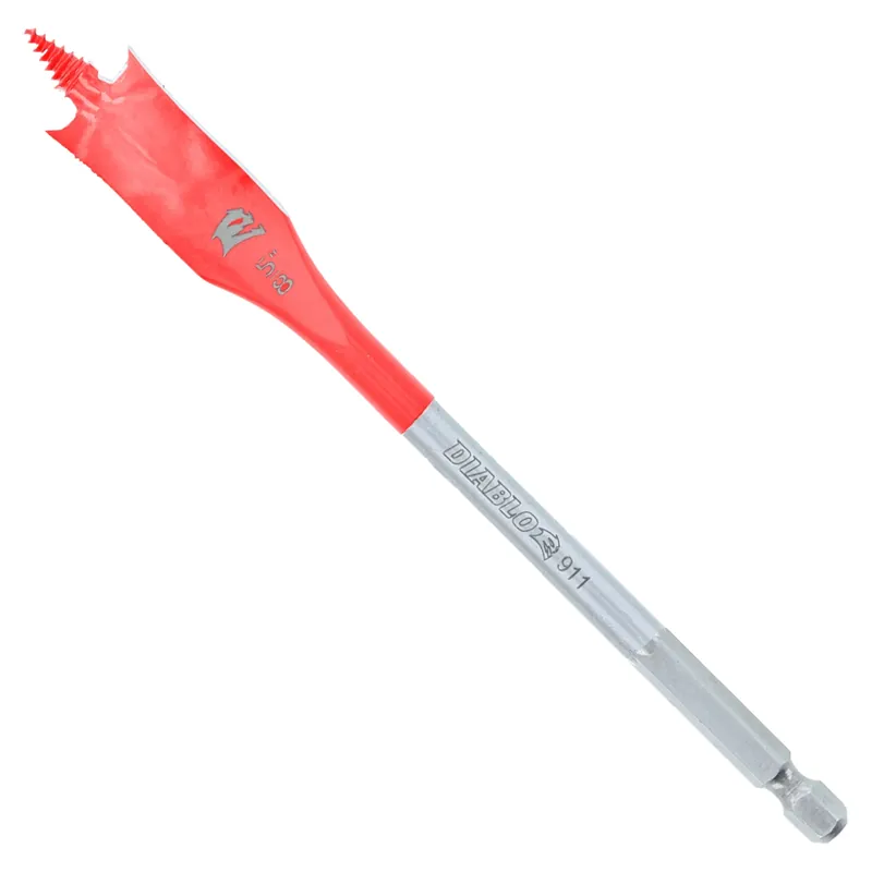 5/8 In. X 6 In. L High Speed Steel Clean Wood Spade Bit Hex Shank 1 Pk