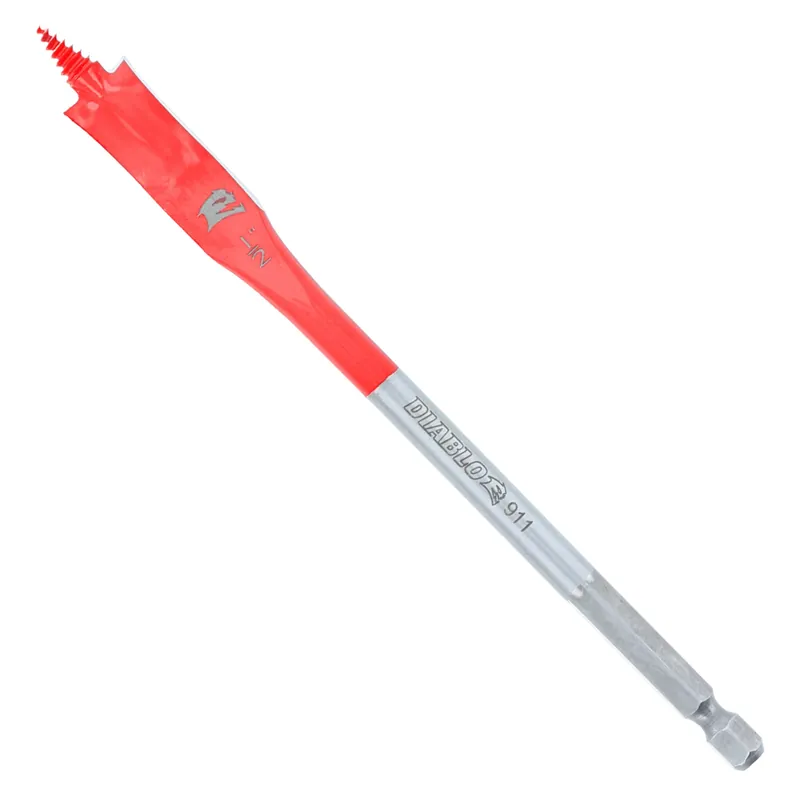 1/2 In. X 6 In. L High Speed Steel Clean Wood Spade Bit Hex Shank 1 Pk