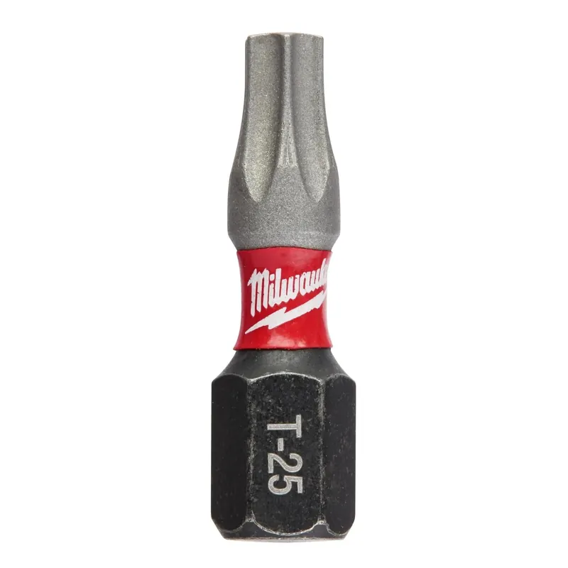 Shockwave Torx T25 X 1 In. L Impact Insert Bit Alloy Steel 2 Pc