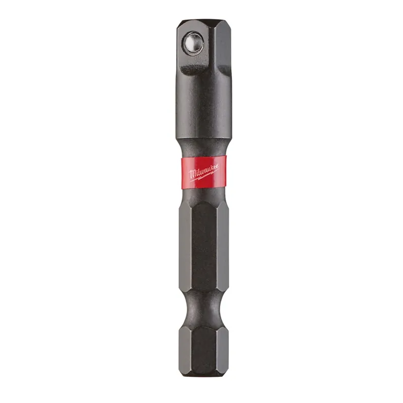 Shockwave Socket Adapter, 1/4 In. Hex Shank To 1/4 In. Square