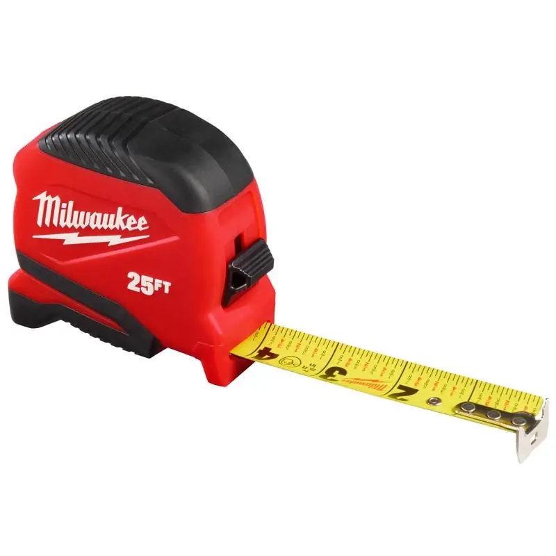 25 Ft. L X 1.65 In. W Compact Tape Measure 1 Pk