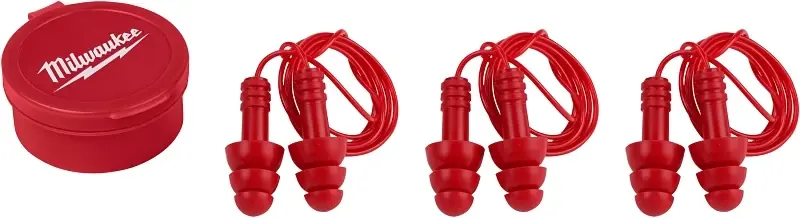 26 Db Foam Earplugs Red 3 Pk
