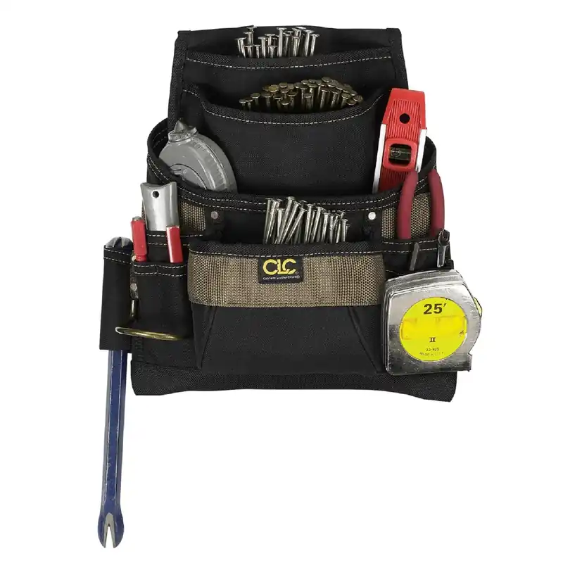 11-pocket Heavy-duty Polyester Nail & Tool Bag - Model 1620