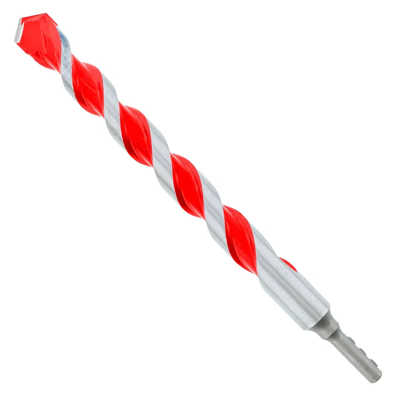 Speedemon 1 In. X 12 In. L Carbide Tipped Red Granite Hammer Drill Bit Round Shank 1 Pk