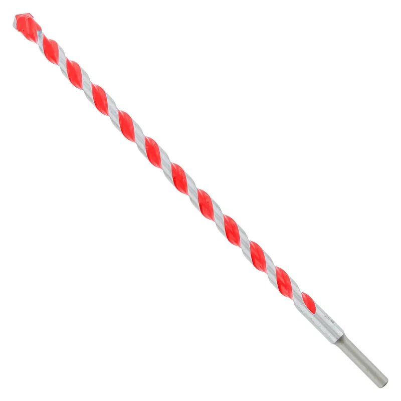 Speedemon 1/2 In. X 12 In. L Carbide Tipped Red Granite Hammer Drill Bit Round Shank 1 Pk