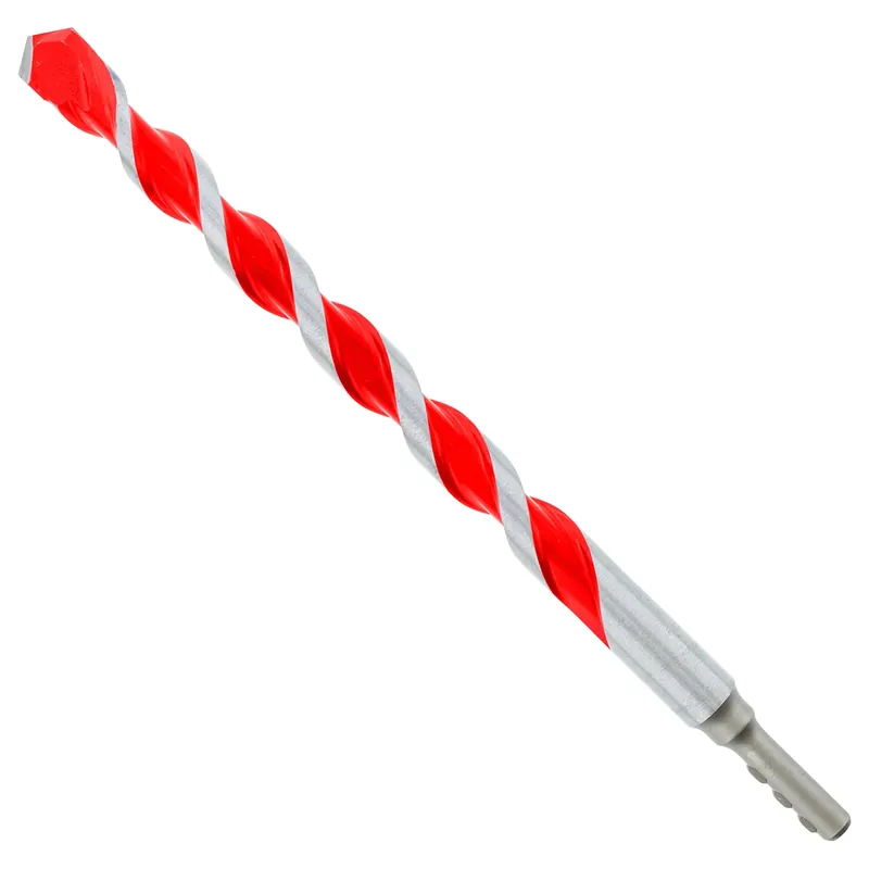 Speedemon 3/4 In. X 12 In. L Carbide Tipped Red Granite Hammer Drill Bit Round Shank 1 Pk