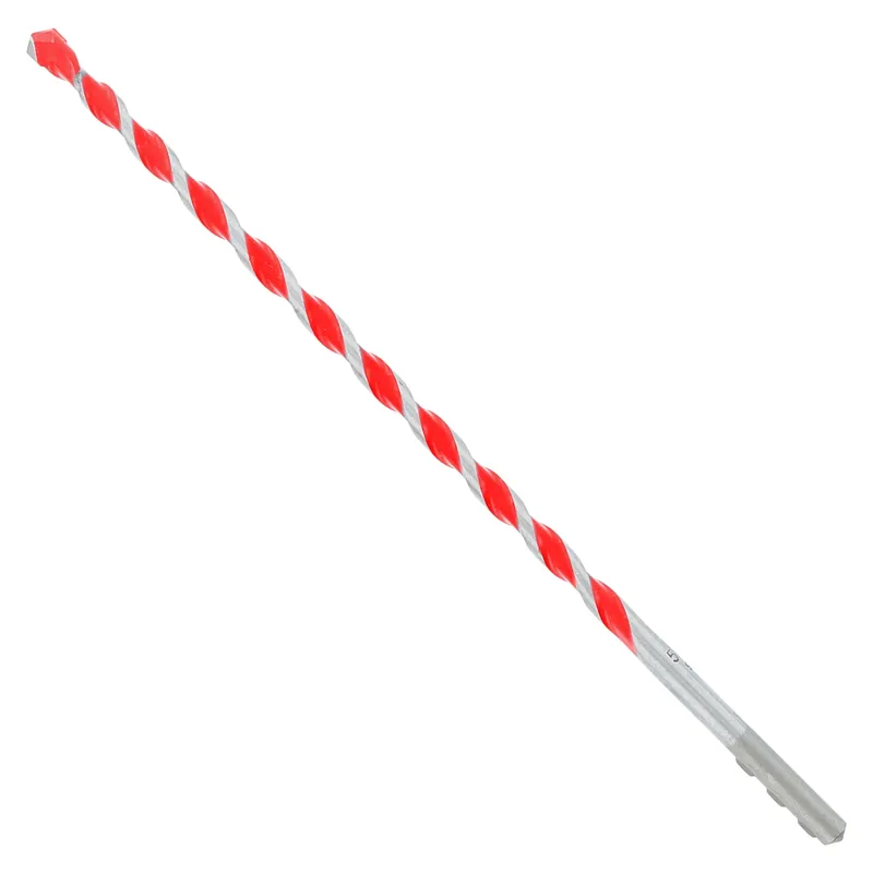 Speedemon 5/16 In. X 10 In. L Carbide Tipped Red Granite Hammer Drill Bit Round Shank 1 Pk