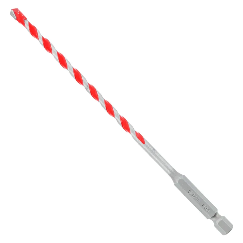 Speedemon 3/16 In. X 6 In. L Carbide Tipped Red Granite Hammer Drill Bit Hex Shank 1 Pk