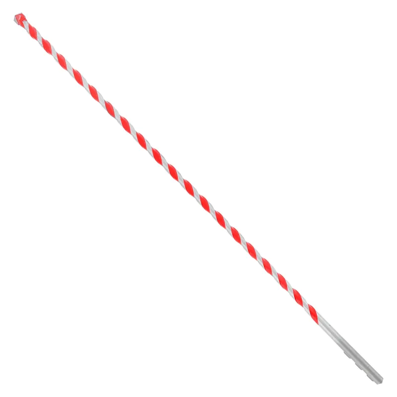Speedemon 1/4 In. X 12 In. L Carbide Tipped Red Granite Hammer Drill Bit Round Shank 1 Pk