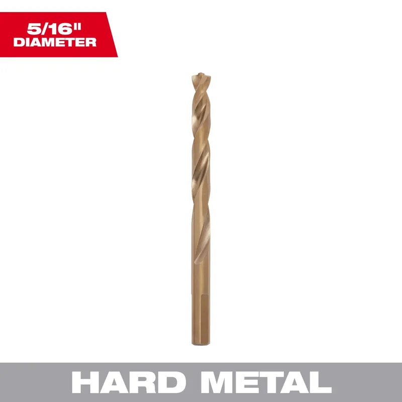 Thunderbolt Cobalt Drill Bit, 5/16 In.
