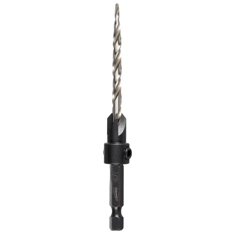 10 - 3/16 In. High Speed Steel Countersink Bit With Quick Change Hex Shank