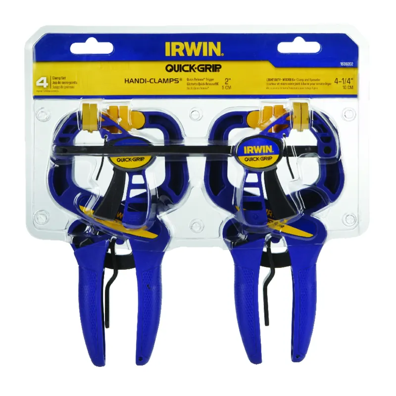 Grip Clamps 4 Pk
