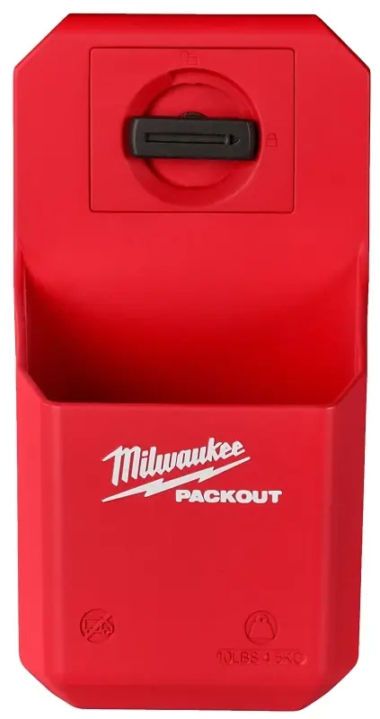 Packout Plastic Red Organizer Cup Holder 7.25 In. X 5.25 In. X 4 In.