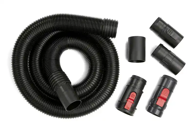 7‘ Replacement Hose Kit With Adapters For Wet/dry Vacuums