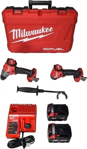 M18 Fuel 2-tool Brushless Cordless Hammer Drill & Impact Driver Combo Kit