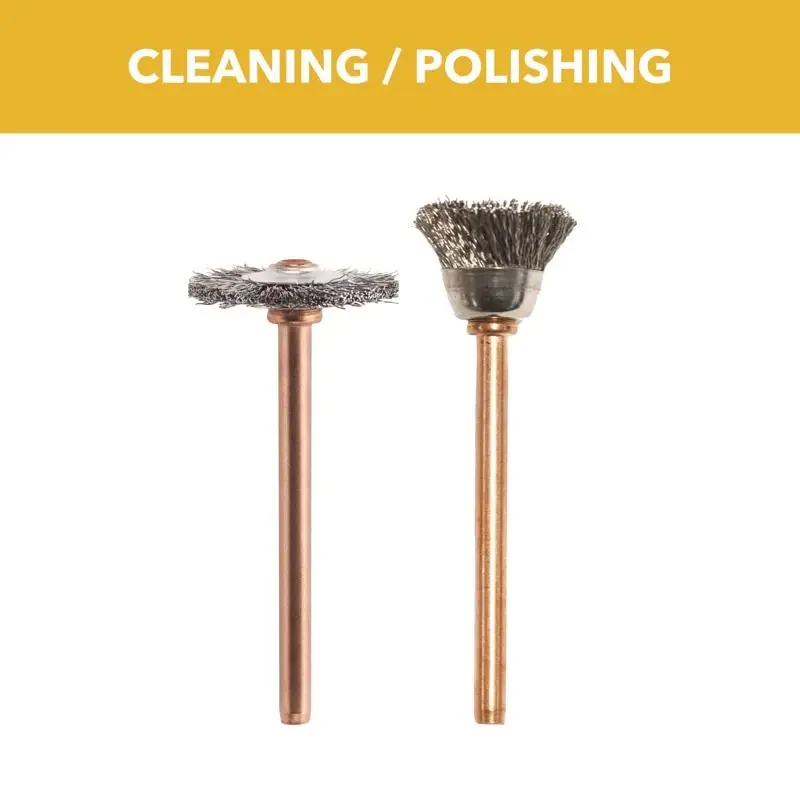 Stainless Steel Cleaning And Polishing Moto Tool Kit 2 Each