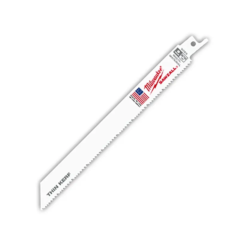 Sawzall 8 In. Bi-metal Thin Kerf Reciprocating Saw Blade 8/12 Tpi 1 Pk