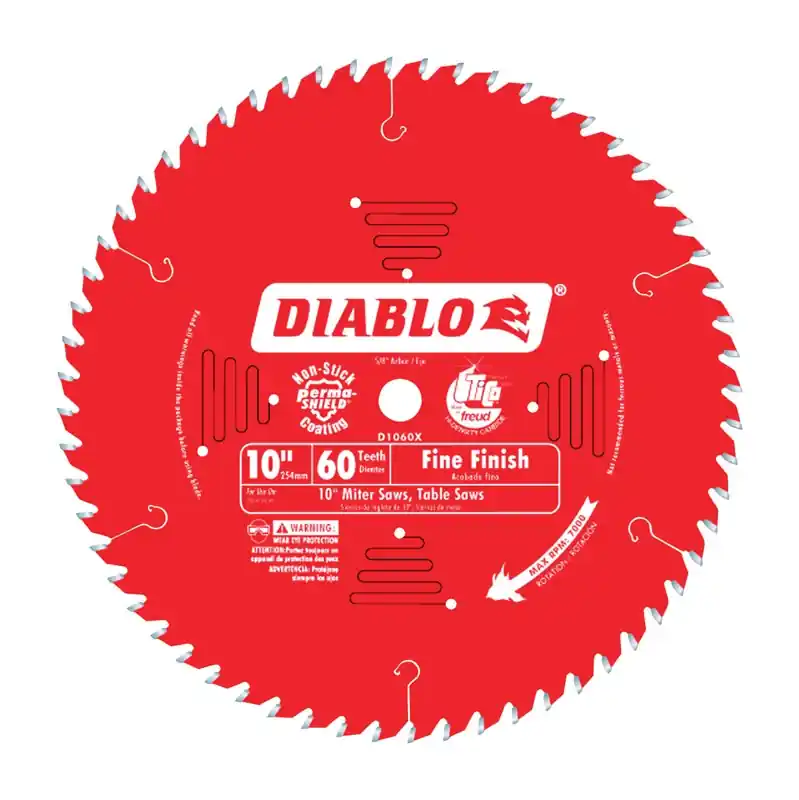10 In. D X 5/8 In. Tico Hi-density Carbide Circular Saw Blade 60 Teeth 1 Pk