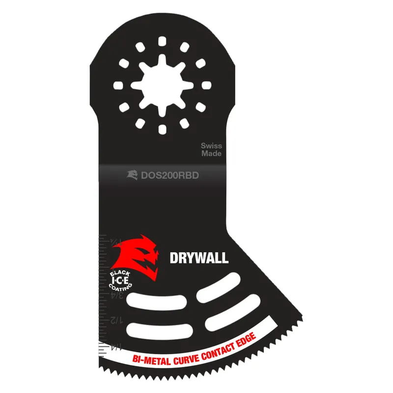 Starlock 2 In. W Bi-metal Semi-circle Oscillating Blade Drywall 1 Pk
