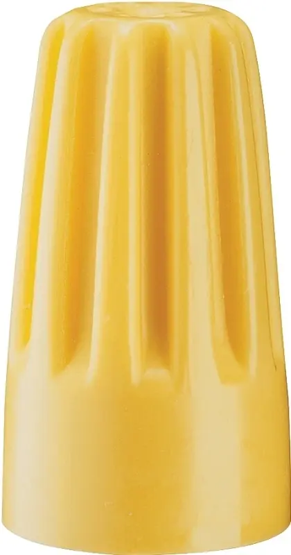 Wiregard 18-10 Ga. Copper Wire Wire Connectors Yellow 200 Pk