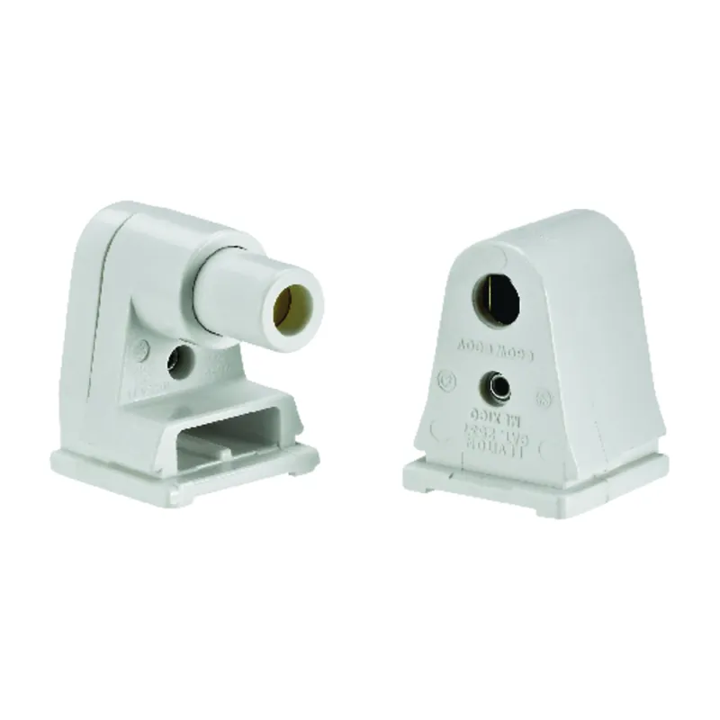 Plastic Fluorescent Pedestal Base Lampholder 1 Pk