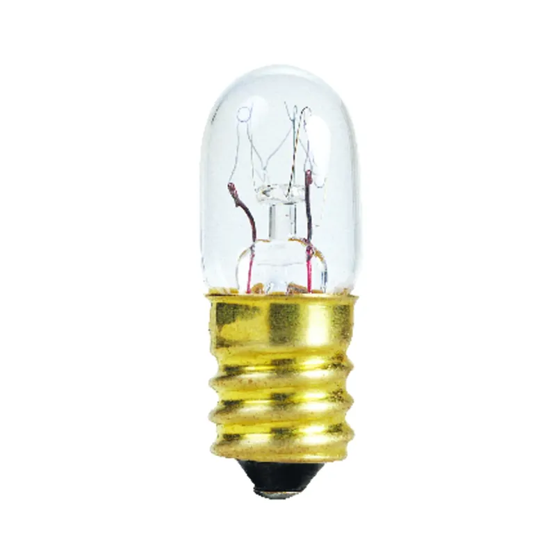 15 W T7 Tubular Incandescent Bulb E12 (candelabra) White 1 Pk