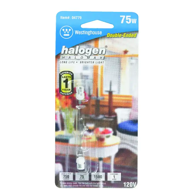 75 W T3 Utility Halogen Bulb 1,050 Lm White 1 Pk