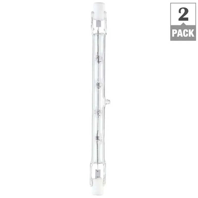 500 W T3 Utility Halogen Bulb 9,500 Lm Bright White 2 Pk