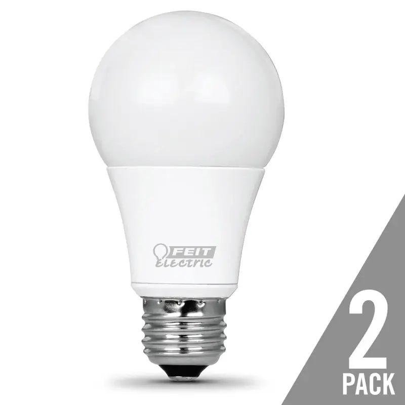 Enhance A19 E26 (medium) Led Bulb Bright White 60 Watt Equivalence 2 Pk