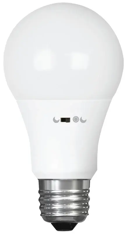 A19 E26 Led Motion Activated Bulb Tunable White/color Changing 60 Watt Equivalent