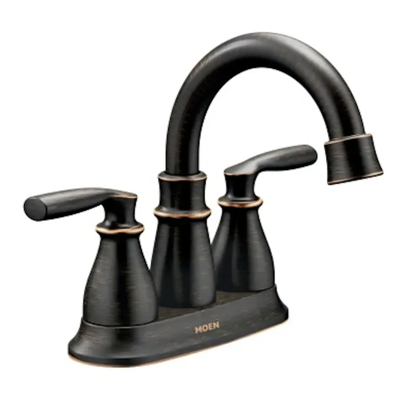 Hilliard 2-handle Lever Centerset High Arc Bathroom Faucet, Mediterranean Bronze