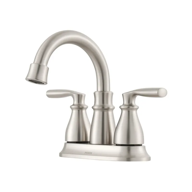 Hilliard Brushed Nickel Two-handle Bathroom Faucet 4 In. Model 84537srn
