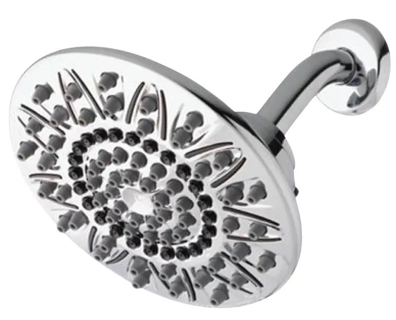 Drenching Rain Shower Head, Fixed Mount, 7 Settings