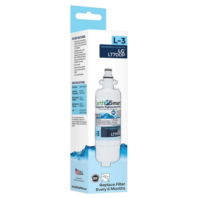 L3 Refrigerator Filter Fits Lg Lt700p