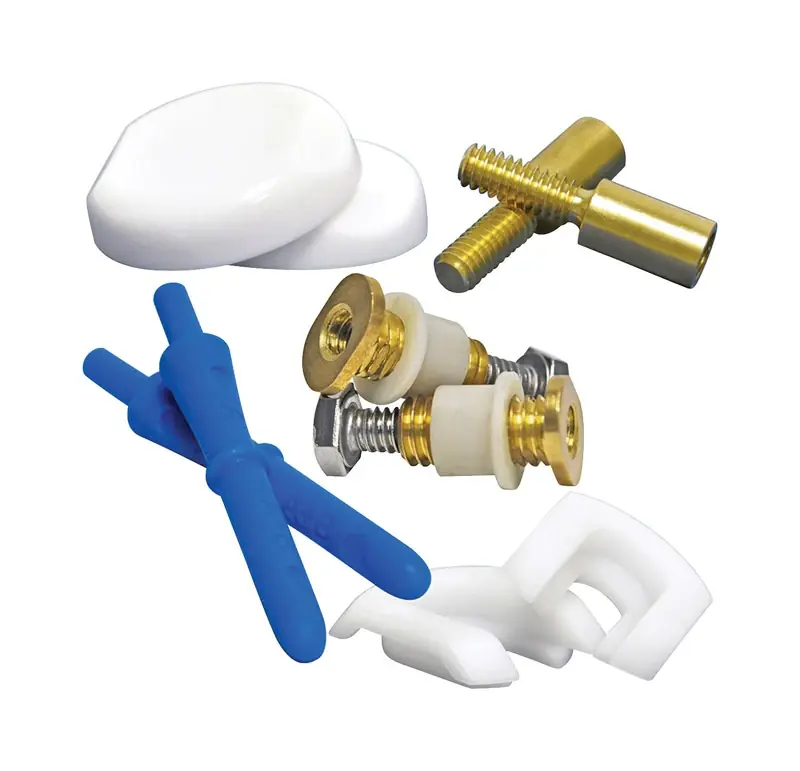 Zero Cut Bolts Toilet Bolts And Caps Brass/plastic For Universal